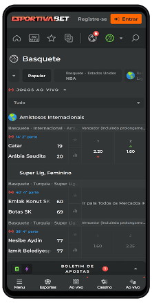 esportiva bet app apostas basquete