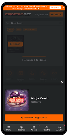 esportiva bet ninja crash