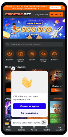 esportiva bet suporte